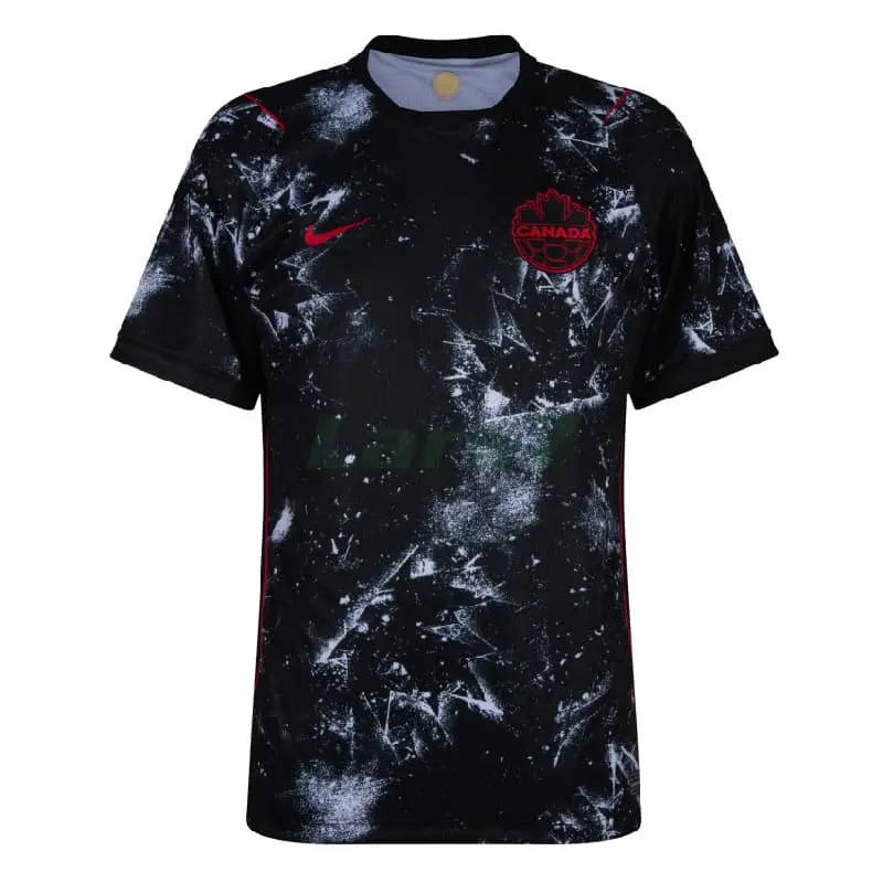 Camiseta Canada 2ª Equipación Mundial 2026 Negro