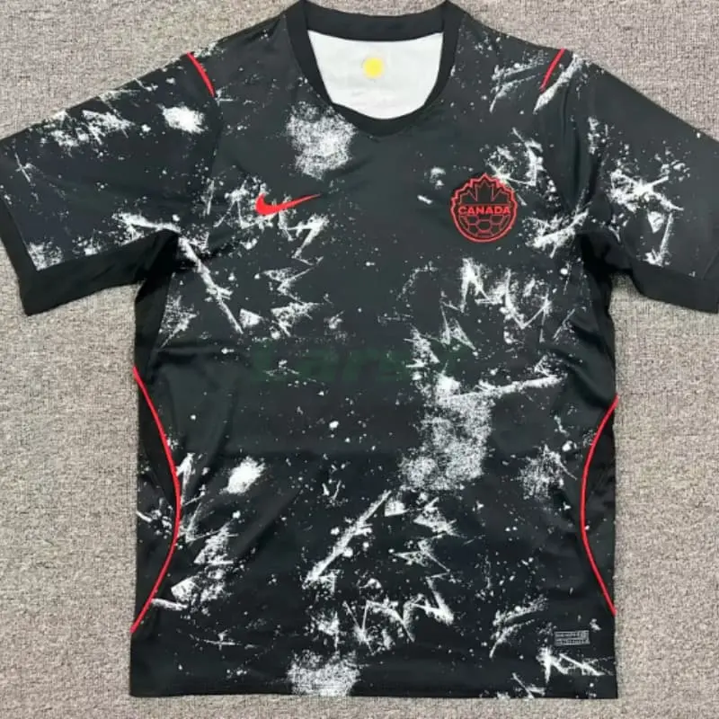 Camiseta Canada 2ª Equipación Mundial 2026 Negro
