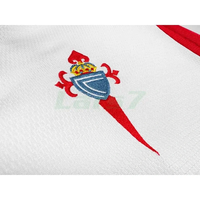 Camiseta Celta de Vigo 3ª Equipación Retro 2001/02 Rojo/Blanco