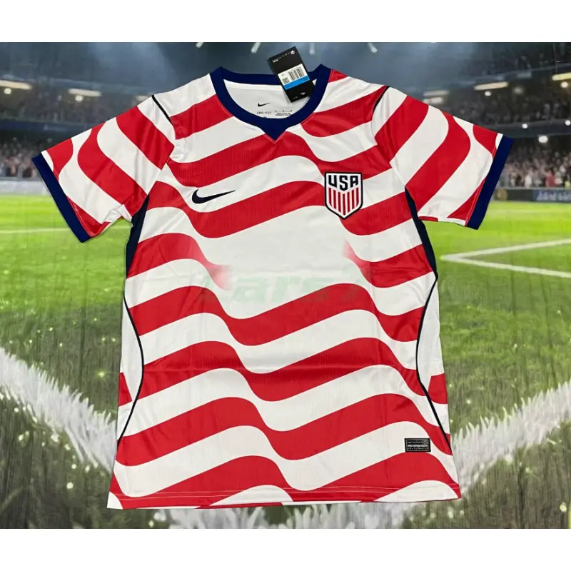 Camiseta EE.UU 1ª Equipación Mundial 2026 Rojo/Blanco