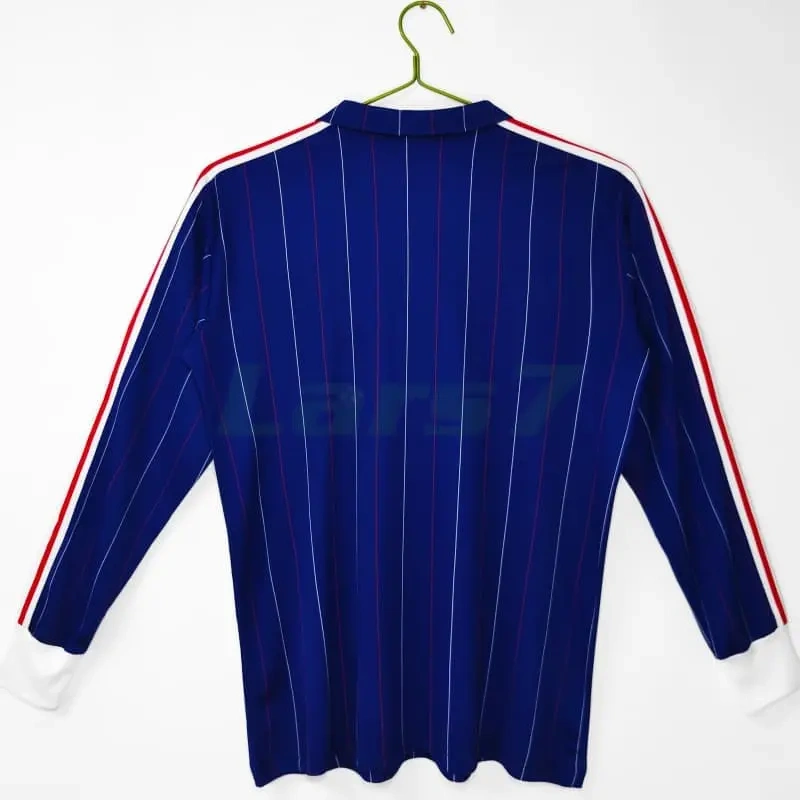 Camiseta Francia 1ª Equipación Retro 1980/82 ML Azul