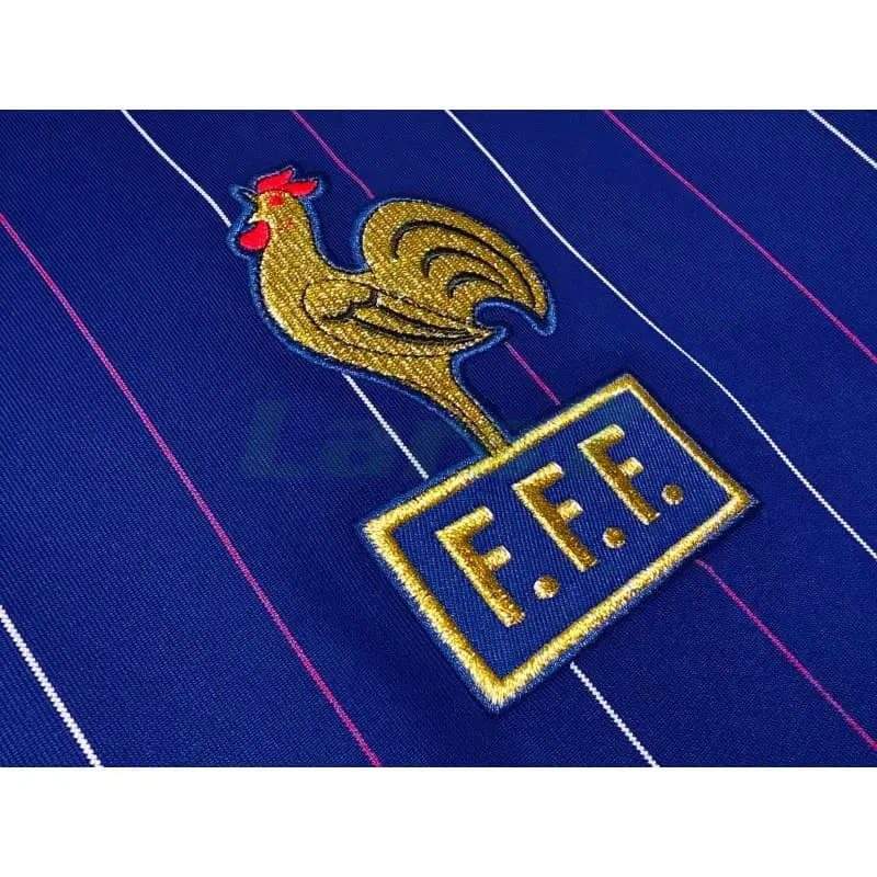 Camiseta Francia 1ª Equipación Retro 1980/82 ML Azul