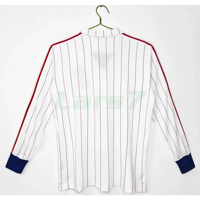 Camiseta Francia 2ª Equipación Retro 1980/82 ML Blanco