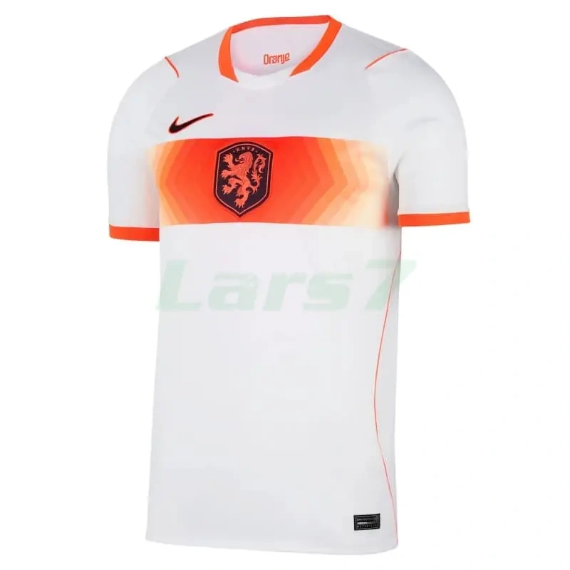 Camiseta Holanda 2ª Equipación Mundial 2026 Blanco