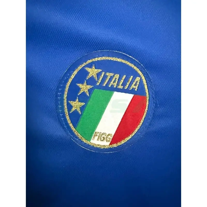 Camiseta Italia 1ª Equipación Retro 1990 Azul