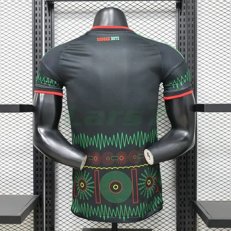 Camiseta Jamaica 2ª Equipación Mundial 2026 Negro (EDICIÓN JUGADOR)
