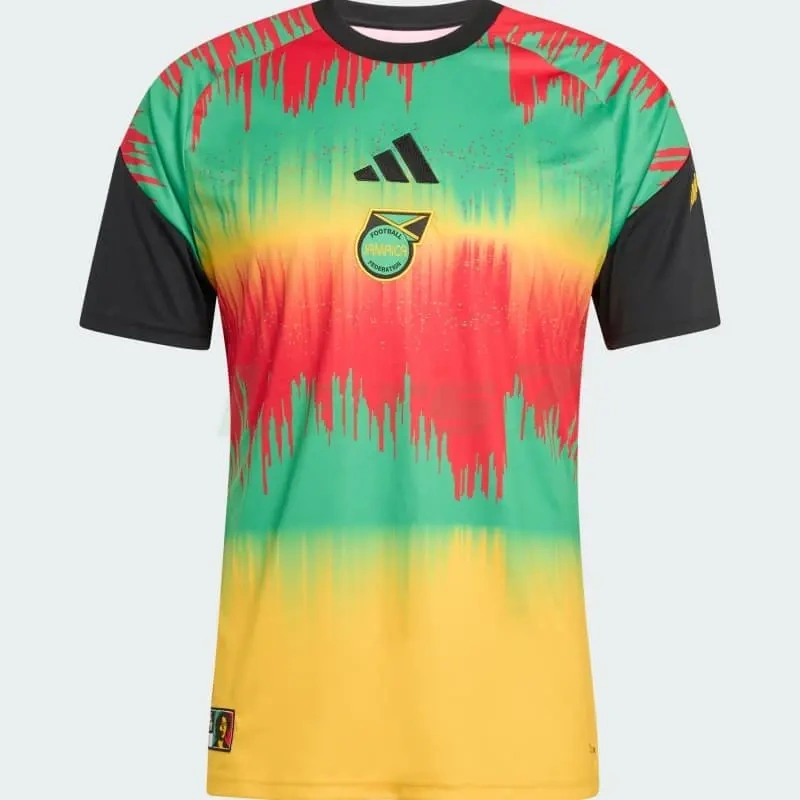 Camiseta Jamaica x Bob Marley 1ª Equipación 2026 Verde/Rojo/Amarillo