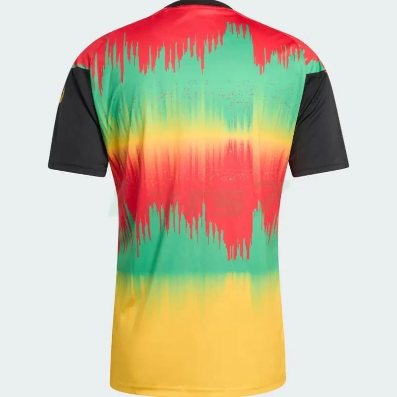 Camiseta Jamaica x Bob Marley 1ª Equipación 2026 Verde/Rojo/Amarillo