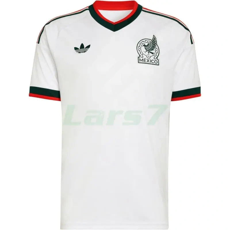 Camiseta México 2ª Equipación Mundial 2026 Blanco