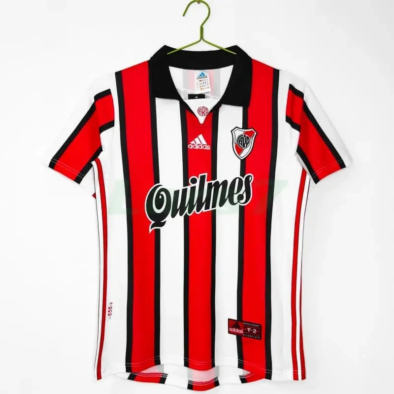 Camiseta River Plate 2ª Equipación Retro 1999/00 Rojo/Blanco