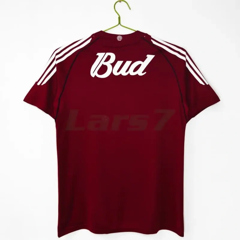 Camiseta River Plate 2ª Equipación Retro 2005/06 Rojo/Negro