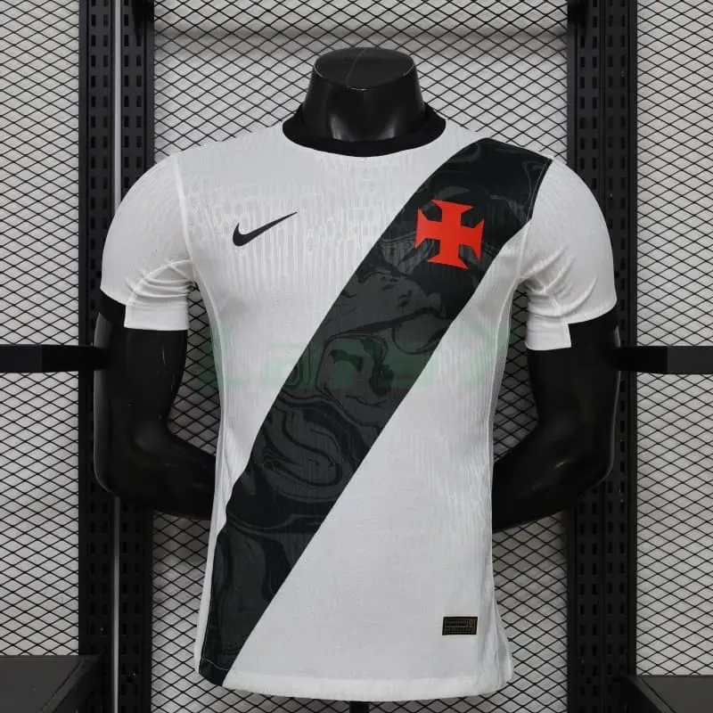 Camiseta Vasco da Gama 2ª Equipación 2026/2027 Blanco/Negro (EDICIÓN JUGADOR)
