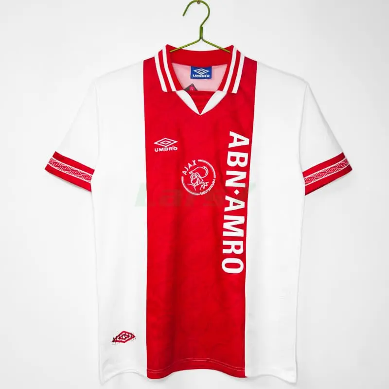 Camiseta Ajax 1ª Equipación Retro 1994/95 Rojo/Blanco