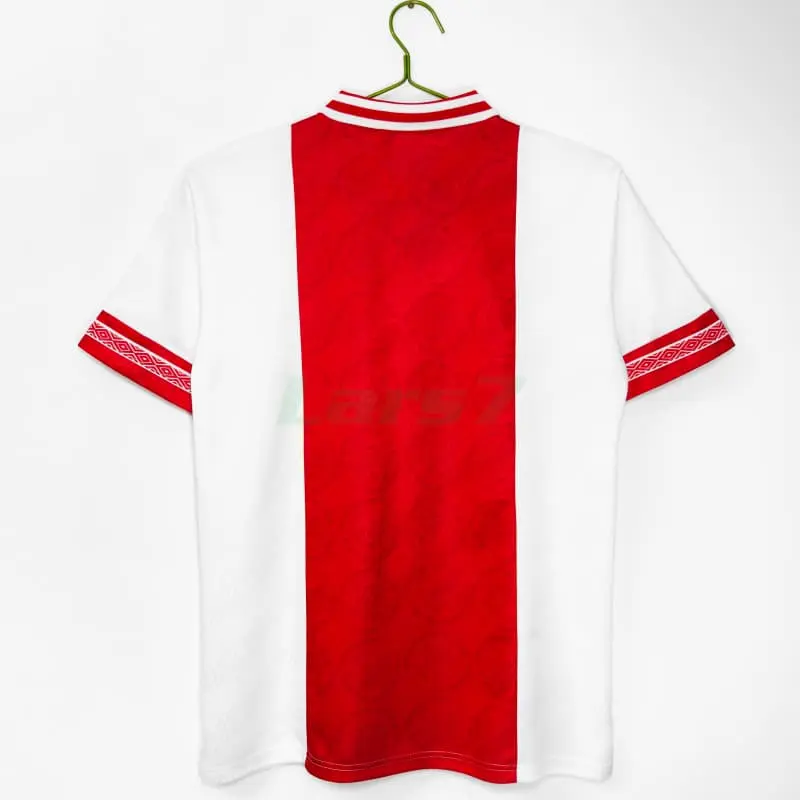 Camiseta Ajax 1ª Equipación Retro 1994/95 Rojo/Blanco