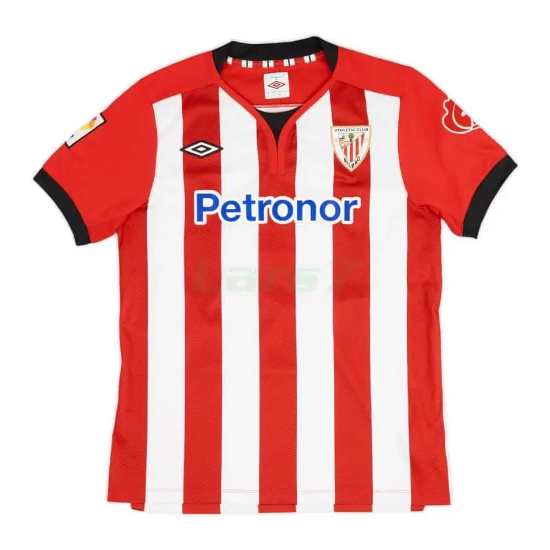 Camiseta Athletic de Bilbao 1ª Equipación Retro 2011/12 Rojo/Blanco