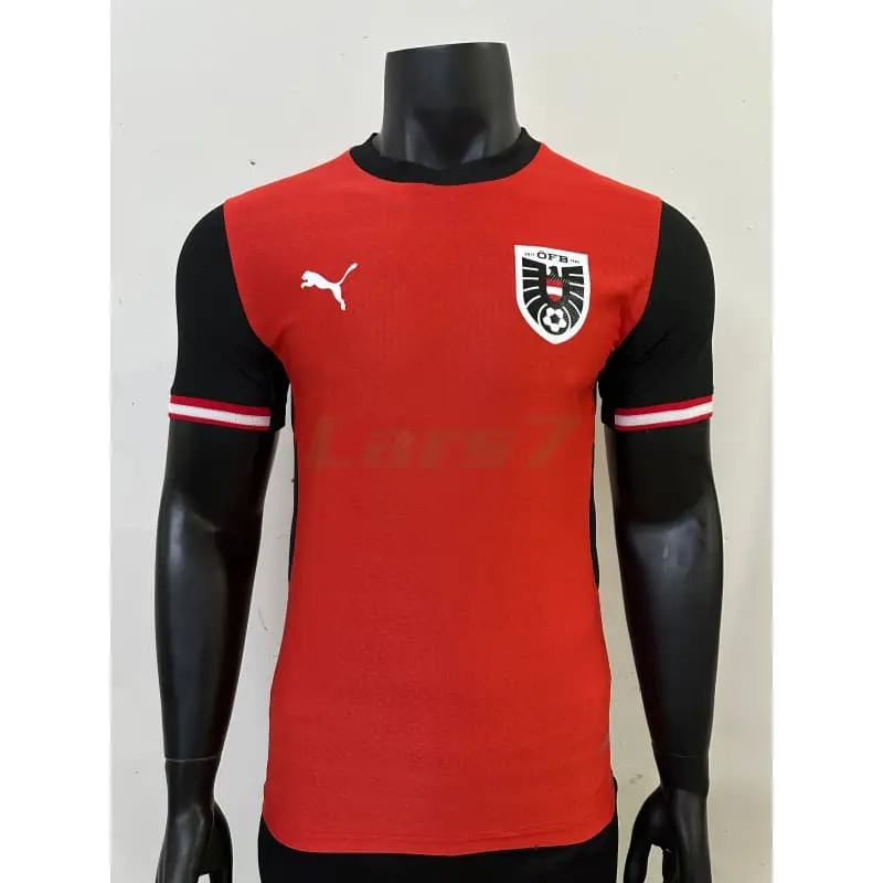 Camiseta Austria 1ª Equipación Mundial 2026 Rojo (EDICIÓN JUGADOR)