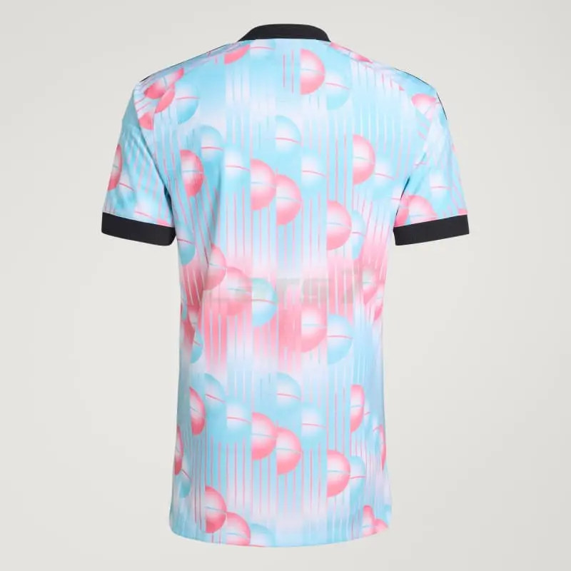 Camiseta Bélgica 2ª Equipación Mundial 2026 Rosa/Azul Claro