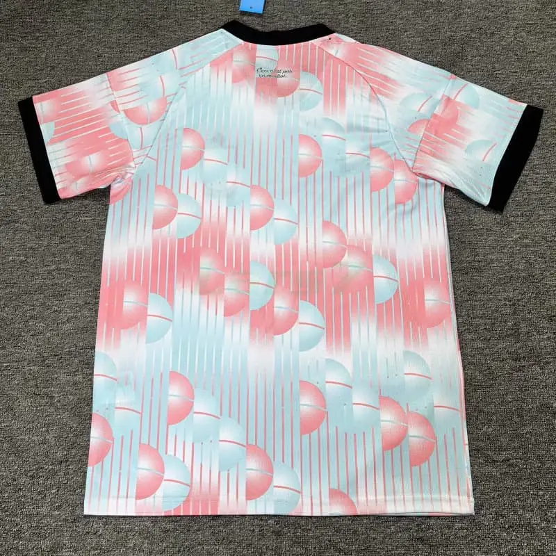Camiseta Bélgica 2ª Equipación Mundial 2026 Rosa/Azul Claro