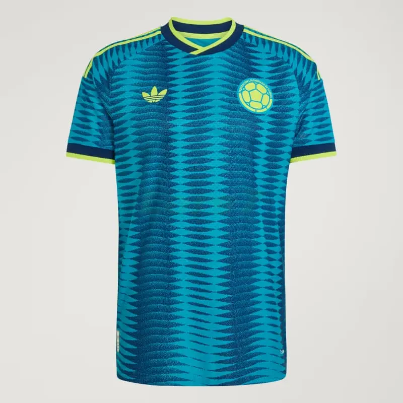 Camiseta Colombia 2ª Equipación Mundial 2026 Azul