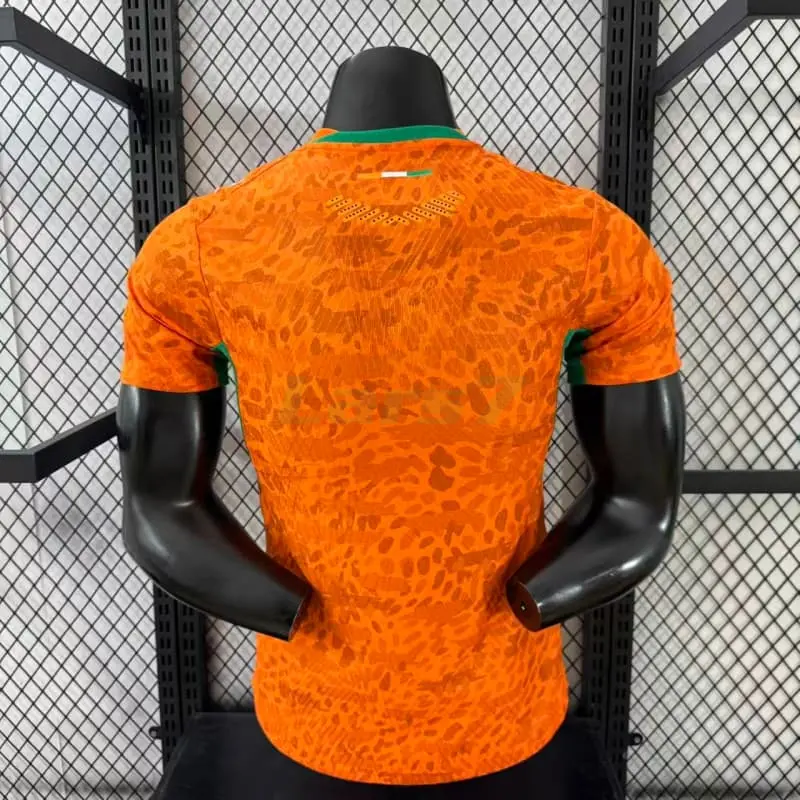 Camiseta Costa de Marfil 1ª Equipación Mundial 2026 Naranja (EDICIÓN JUGADOR)