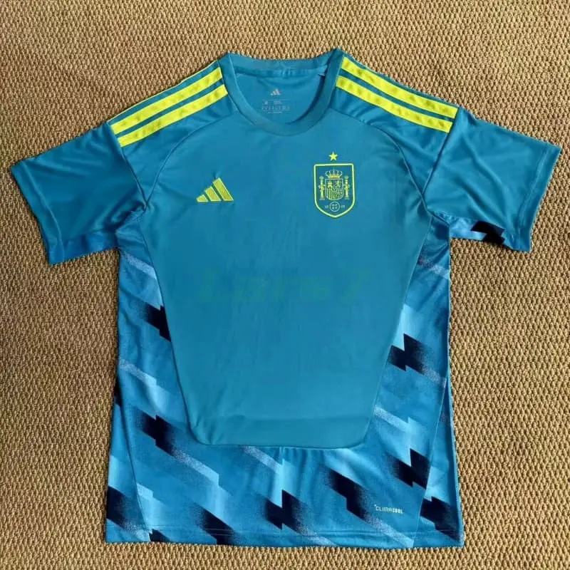 Camiseta de Portero España 1ª Equipación Mundial 2026 Azul