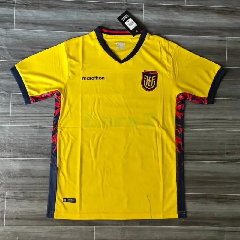 Camiseta Ecuador 1ª Equipación Mundial 2026 Amarillo