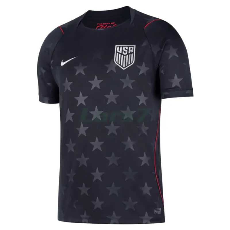 Camiseta EE.UU 2ª Equipación Mundial 2026 Negro Obsidiana