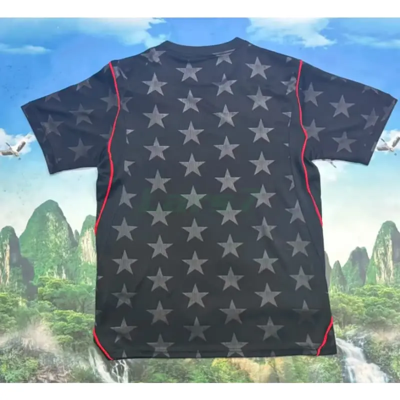 Camiseta EE.UU 2ª Equipación Mundial 2026 Negro Obsidiana