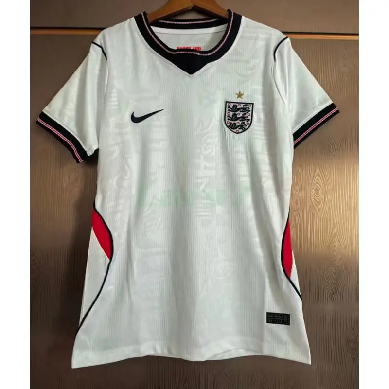 Camiseta Inglaterra 1ª Equipación Mundial 2026 Blanco Mujer
