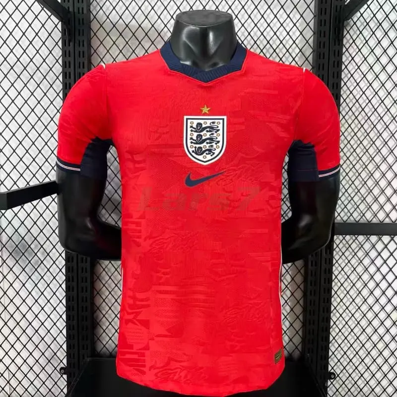 Camiseta Inglaterra 2ª Equipación Mundial 2026 Rojo (EDICIÓN JUGADOR)