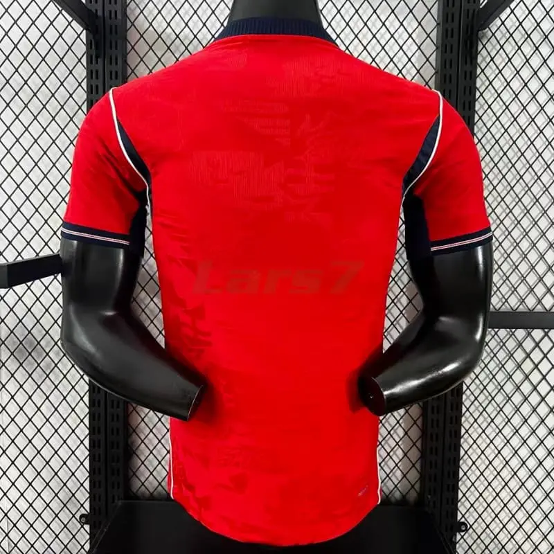 Camiseta Inglaterra 2ª Equipación Mundial 2026 Rojo (EDICIÓN JUGADOR)