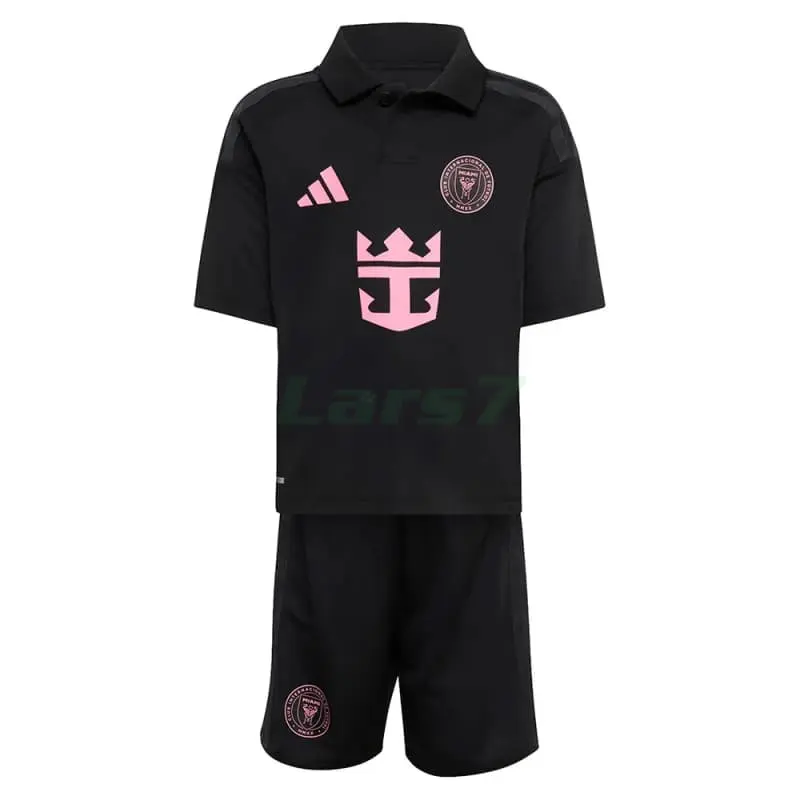 Camiseta Inter Miami 2ª Equipación 2026/2027 Negro/Rosa Niño Kit
