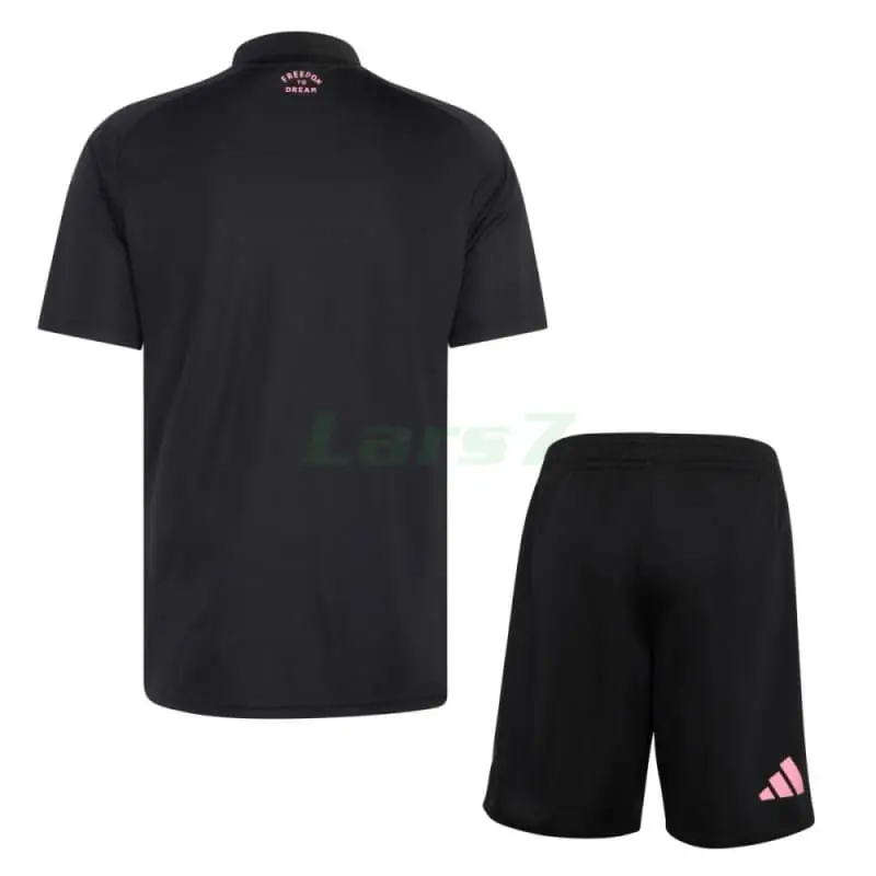 Camiseta Inter Miami 2ª Equipación 2026/2027 Negro/Rosa Niño Kit