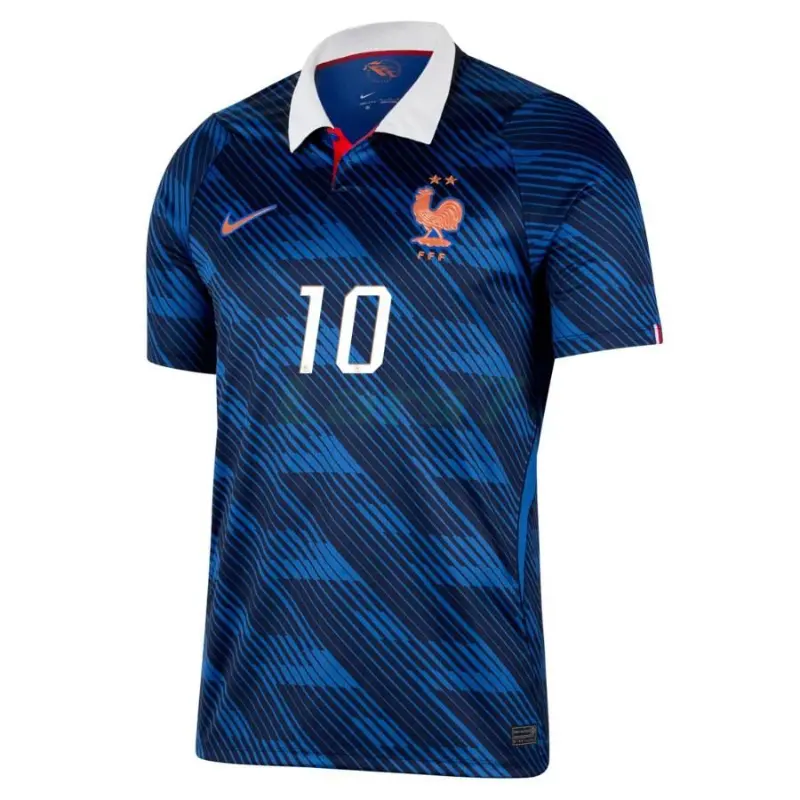 Camiseta MBAPPE 10 Francia 1ª Equipación Mundial 2026 Azul