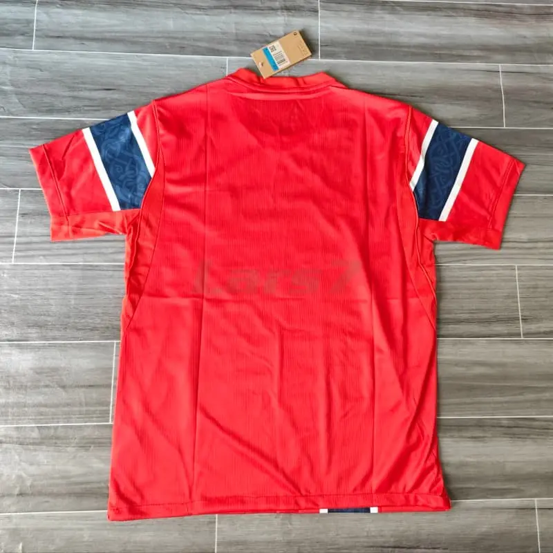 Camiseta Noruega 1ª Equipación Mundial 2026 Rojo/Azul