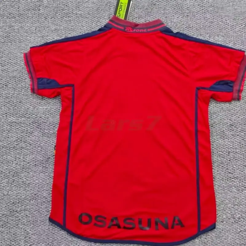 Camiseta Osasuna 1ª Equipación Retro 2000/02 Rojo