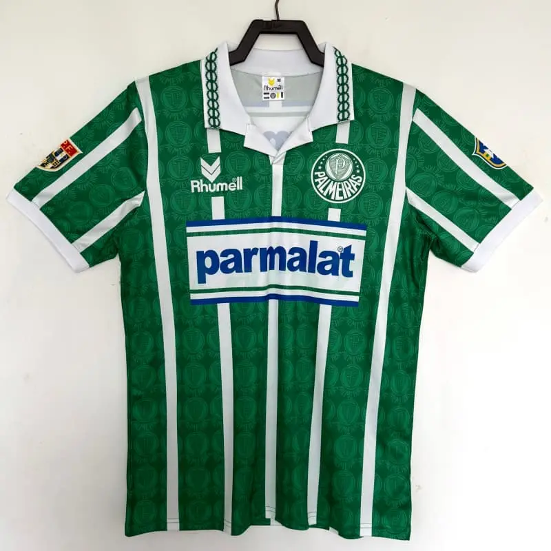 Camiseta Palmeiras 1ª Equipación Retro 1994 Verde