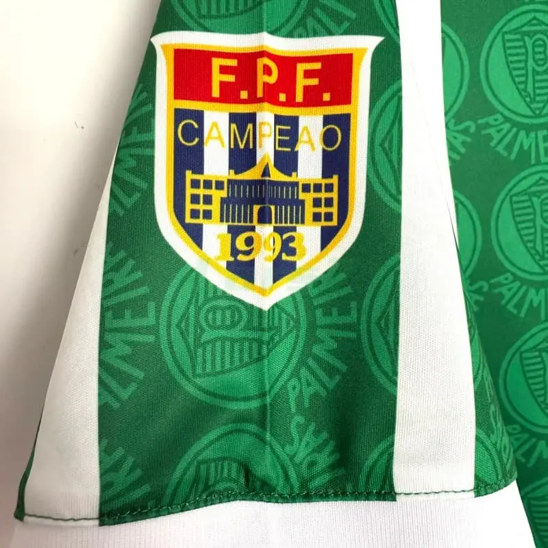 Camiseta Palmeiras 1ª Equipación Retro 1994 Verde