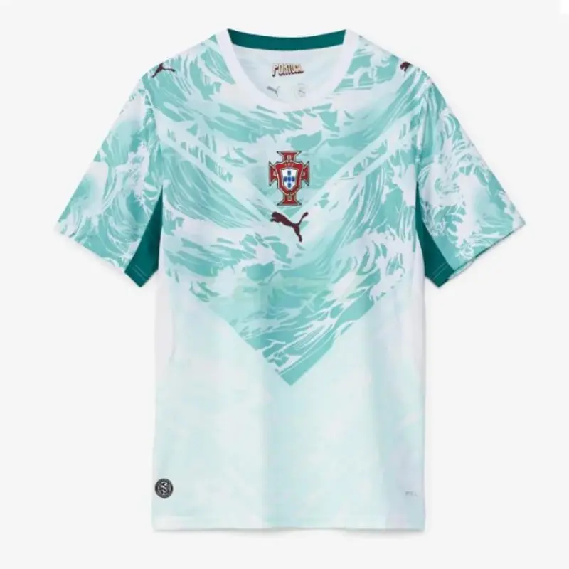 Camiseta Portugal 2ª Equipación Mundial 2026 Verde/Blanco