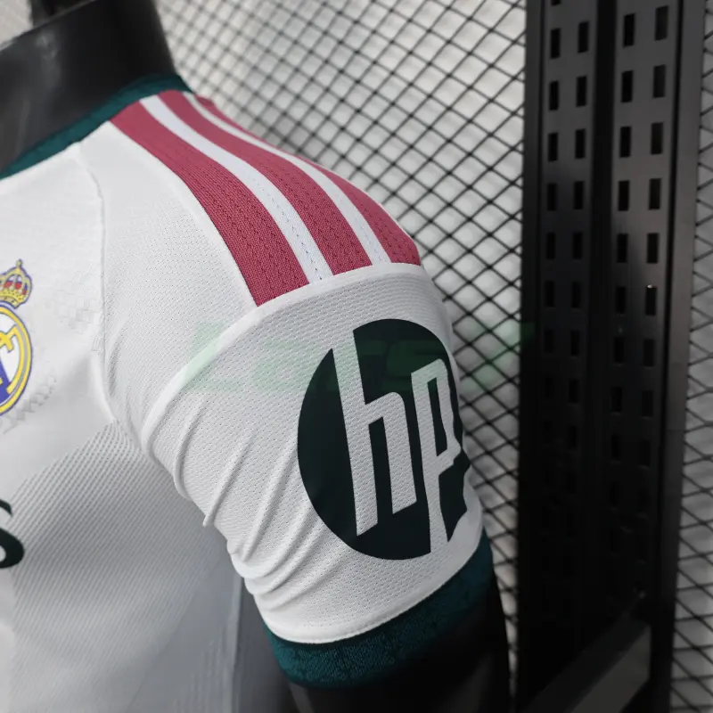 Camiseta Real Madrid 1ª Equipación 2026/2027 Blanco con Parche HP (EDICIÓN JUGADOR)