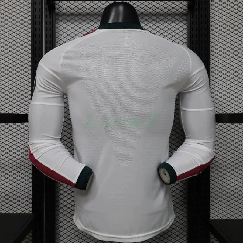 Camiseta Real Madrid 2026/2027 ML Blanco con Parche HP (EDICIÓN JUGADOR)