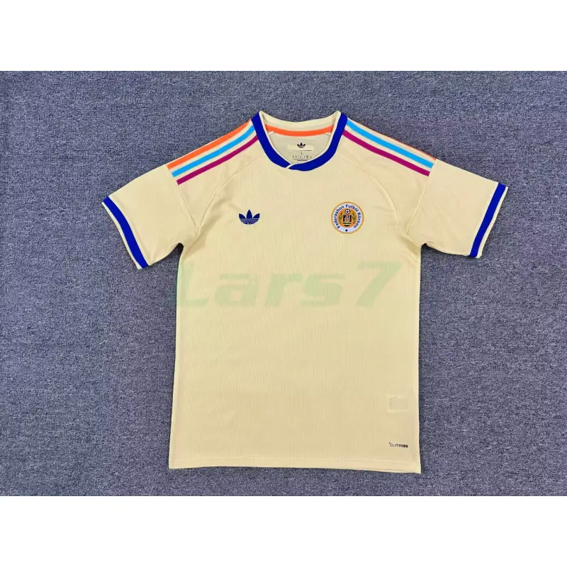 Camiseta Curacao 2ª Equipación Mundial 2026 Amarillo Claro