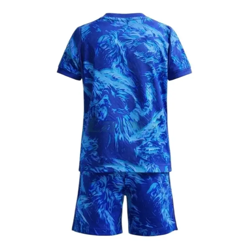 Camiseta de Portero Inglaterra Mundial 2026 Azul Niño Kit