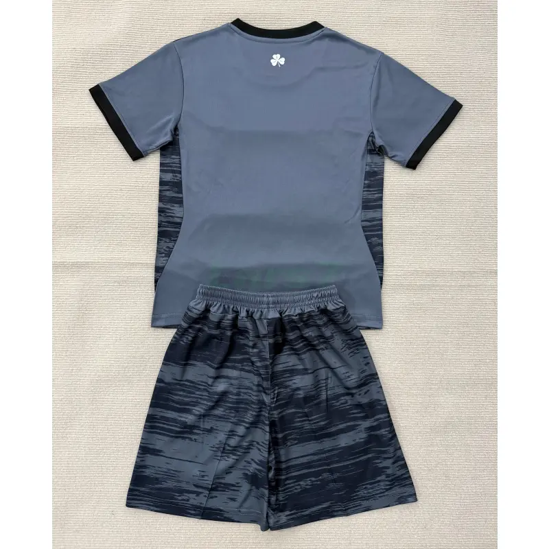 Camiseta de Portero Irland 3ª Equipación Mundial 2026 Gris/Negro Niño Kit