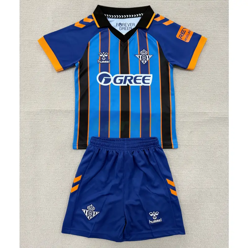 Camiseta de Portero Real Betis 2025/2026 Azul/Dorado con Parche La Liga