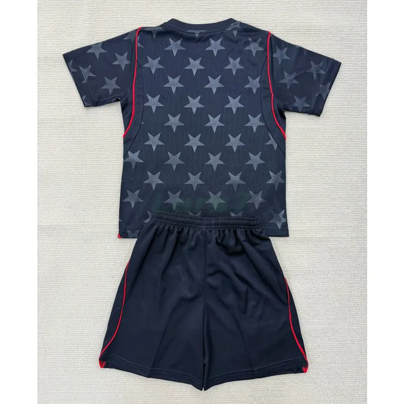 Camiseta EE.UU 2ª Equipación Mundial 2026 Negro Obsidiana