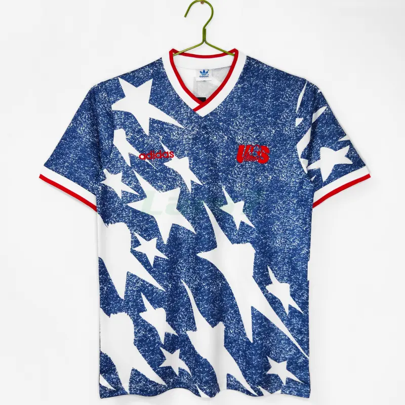 Camiseta EE.UU. 2ª Equipación Retro 1994 Azul/Blanco