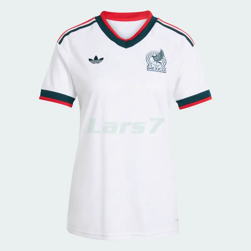 Camiseta México 2ª Equipación Mundial 2026 Blanco Mujer