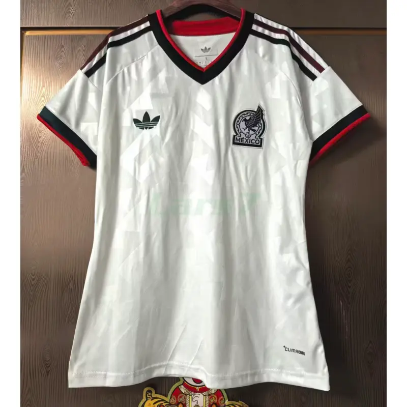 Camiseta México 2ª Equipación Mundial 2026 Blanco Mujer