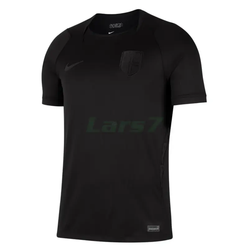 Camiseta Noruega 2ª Equipación Mundial 2026 Negro
